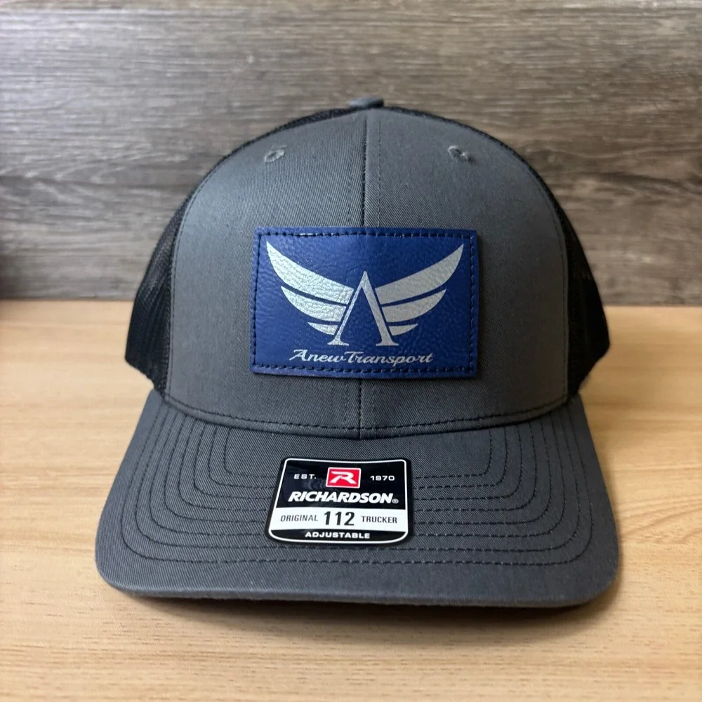 Anew Transport Hat Cap Snap Back Gray Adjustable